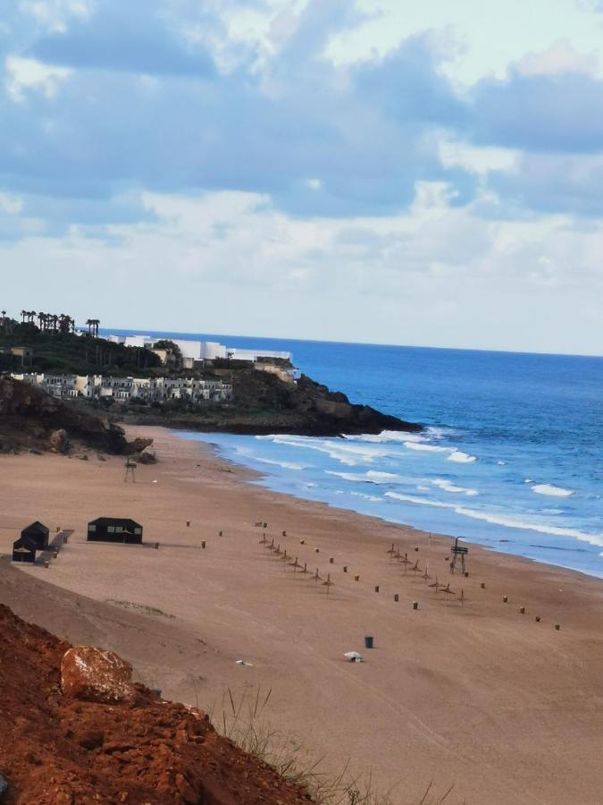 Appartement Avec Piscines, Vue Sur Mer Et Acces A La Plage A Achakar Hill, Tanger. Kültér fotó