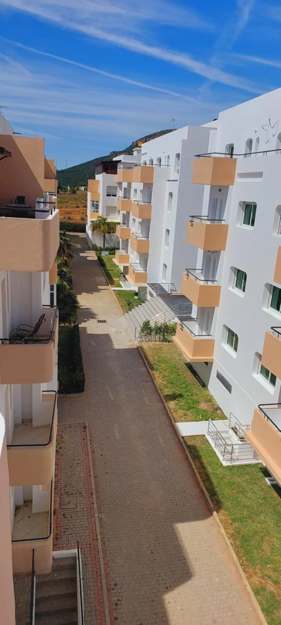Appartement Avec Piscines, Vue Sur Mer Et Acces A La Plage A Achakar Hill, Tanger. Kültér fotó